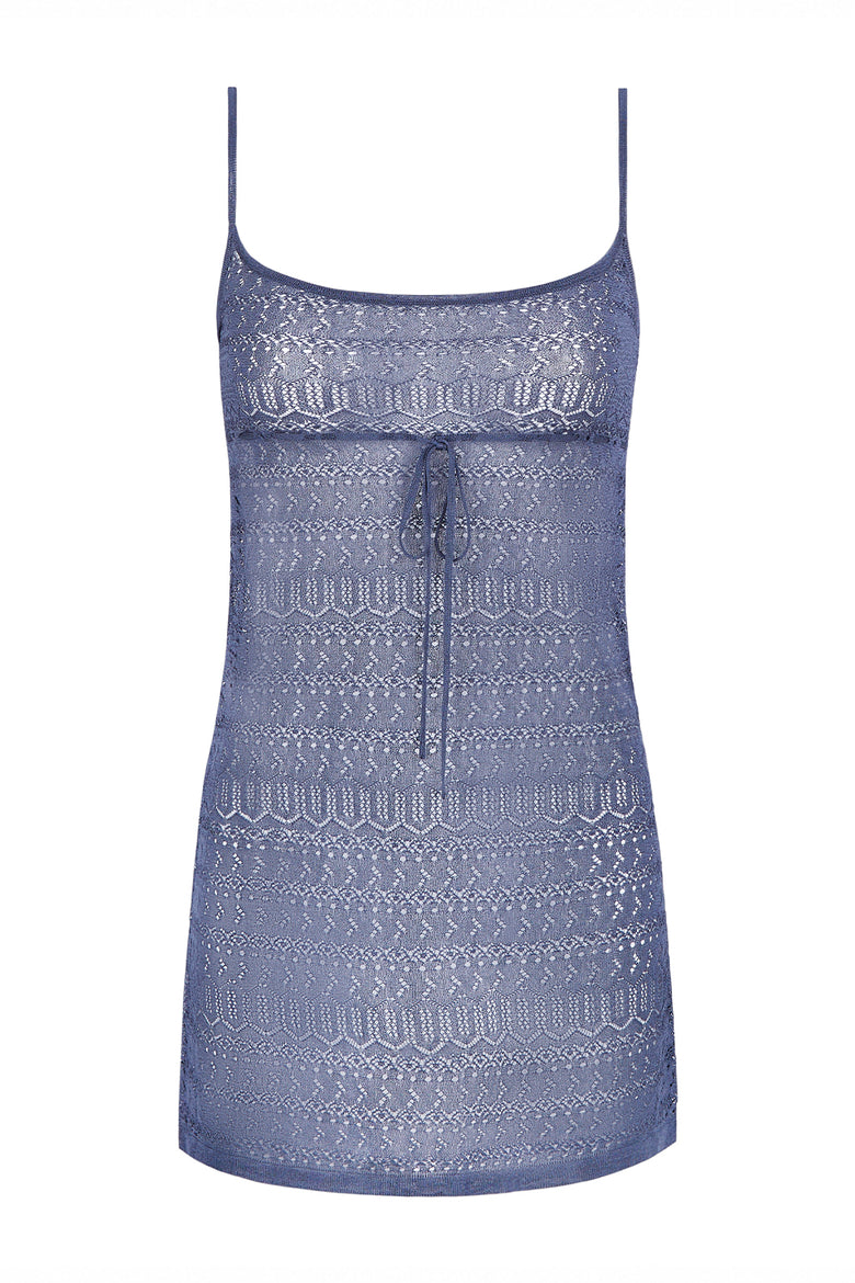 vida dress in smoke