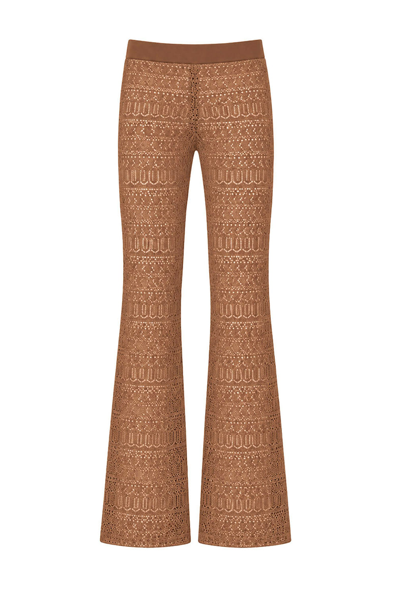 vida pants in rust