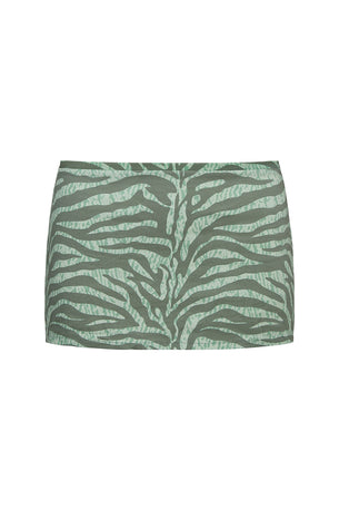 noa skirt in zebra sage