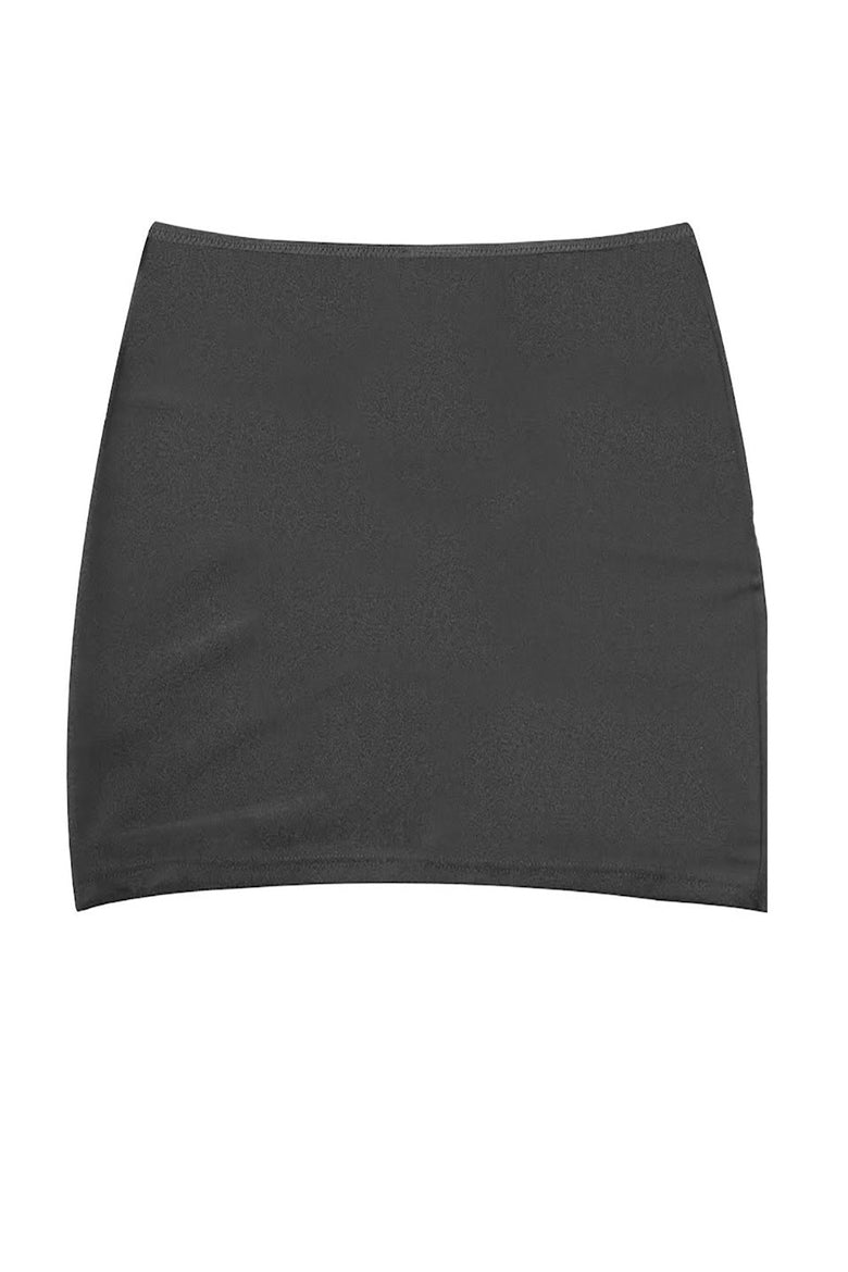 xebe skirt in black glow