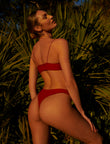 swimwear-the-C-bralette-two-piece-tube-top-low-scoop-neckline-skinny-elastic-straps-sustainable-fabric-eco-red-color