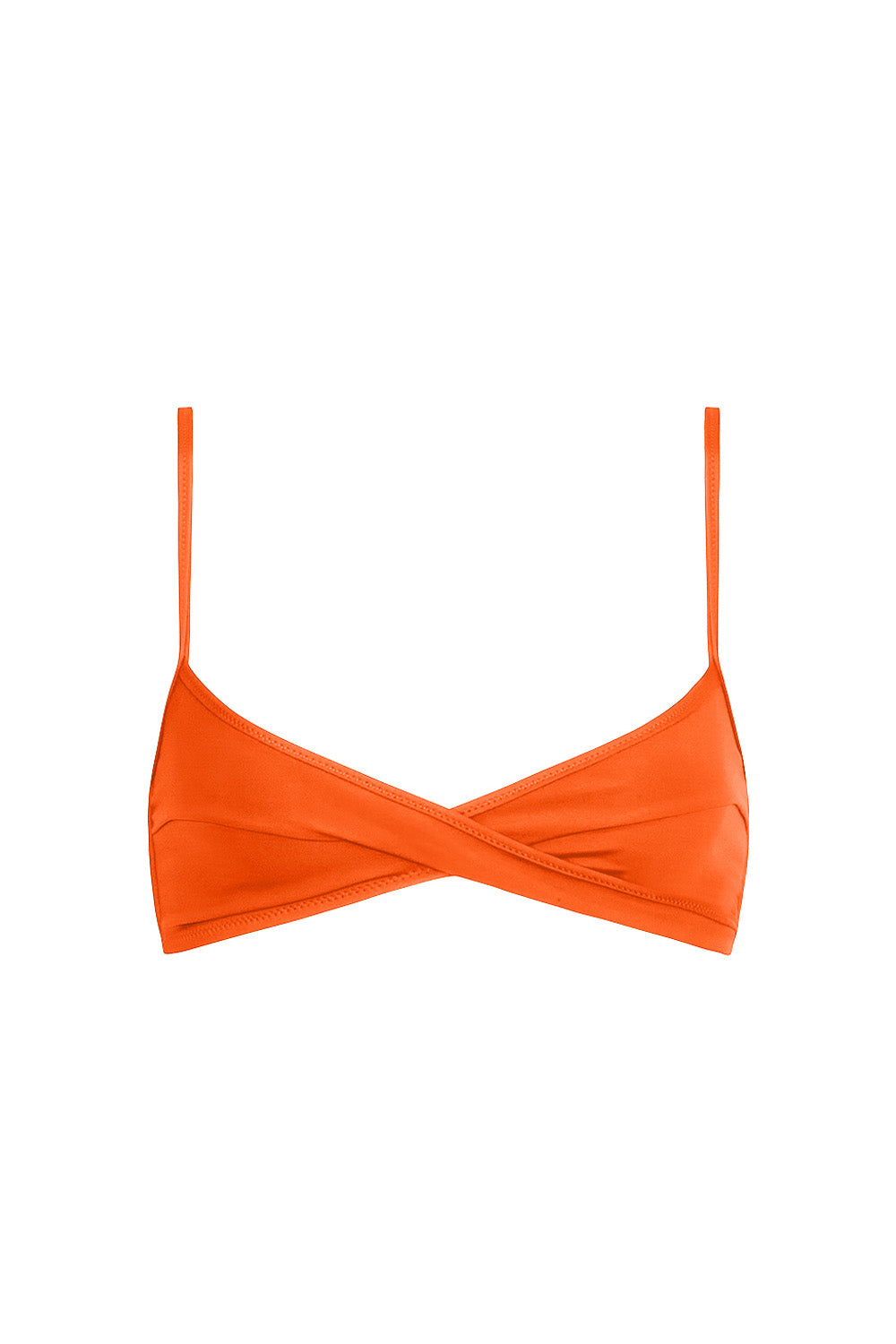 sculpting infinity top in persimmon compression – tropic of c